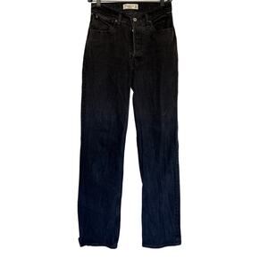 ABERCROMBIE & FITCH 90s Baggy Low Rise Jeans - Charcoal - Size 24